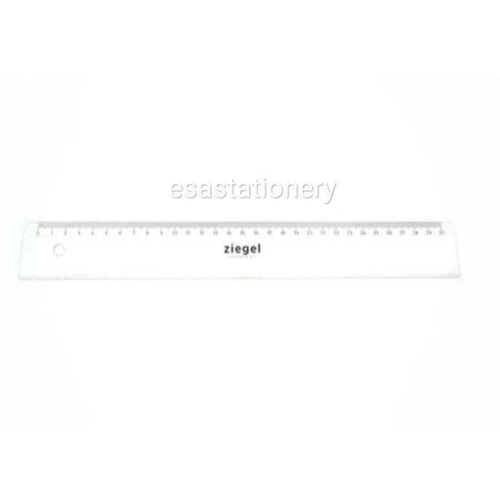Penggaris Ziegel Panjang 30cm - Ziegel Flat Ruler 30 cm