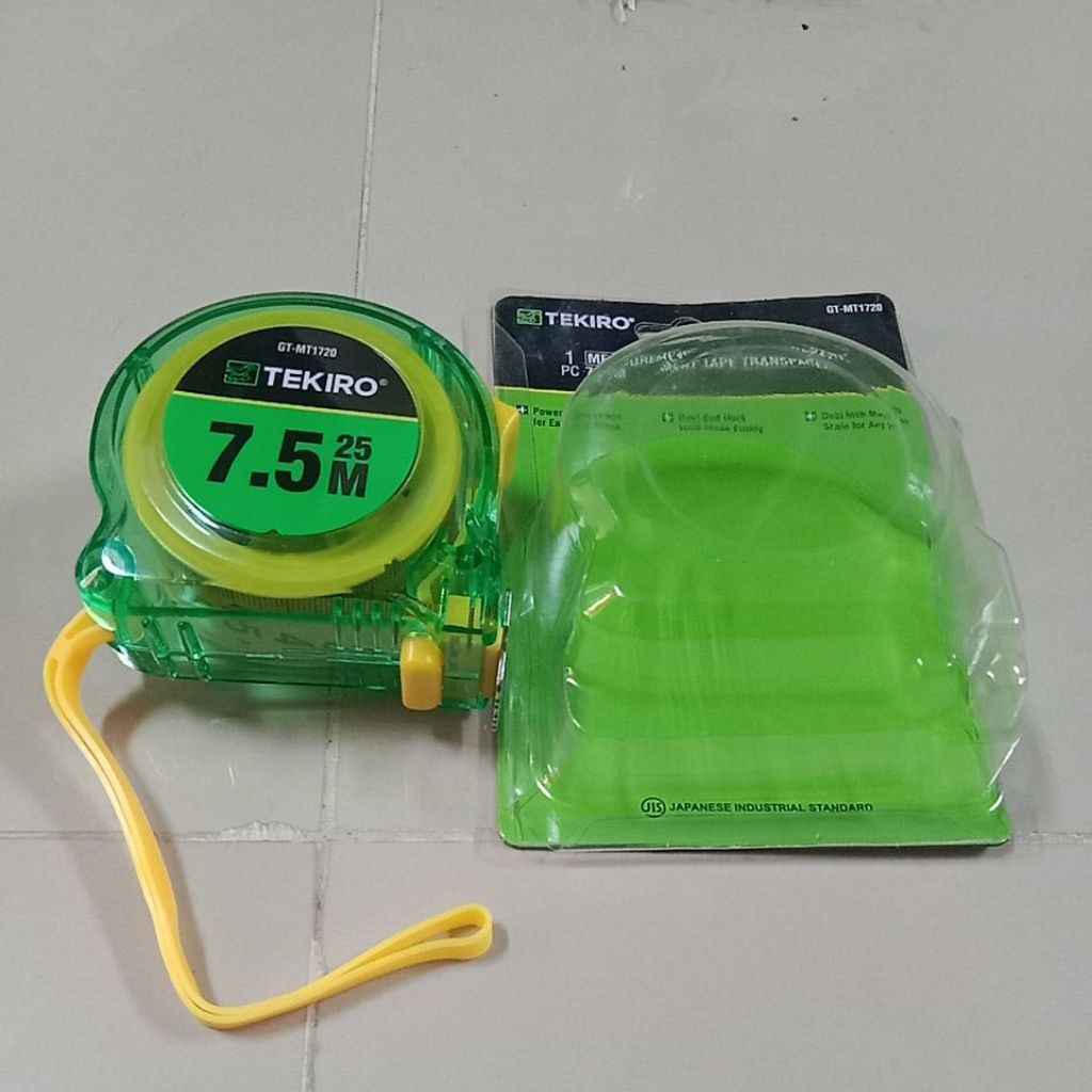 METERAN TEKIRO 7.5 METER MEASURING TAPE 7.5METER TEKIRO