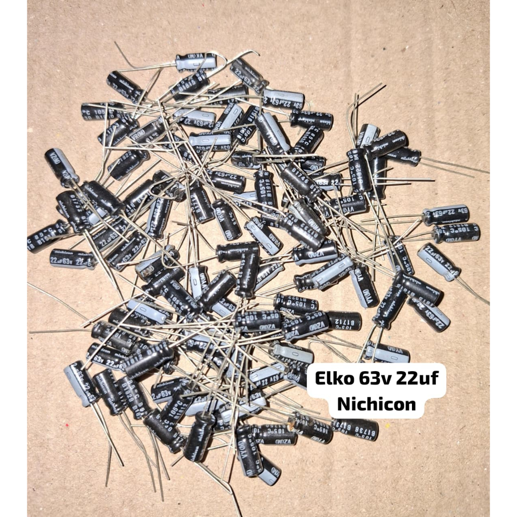 Elko 63v 22uf elco 22uf 63v Nichicon Original