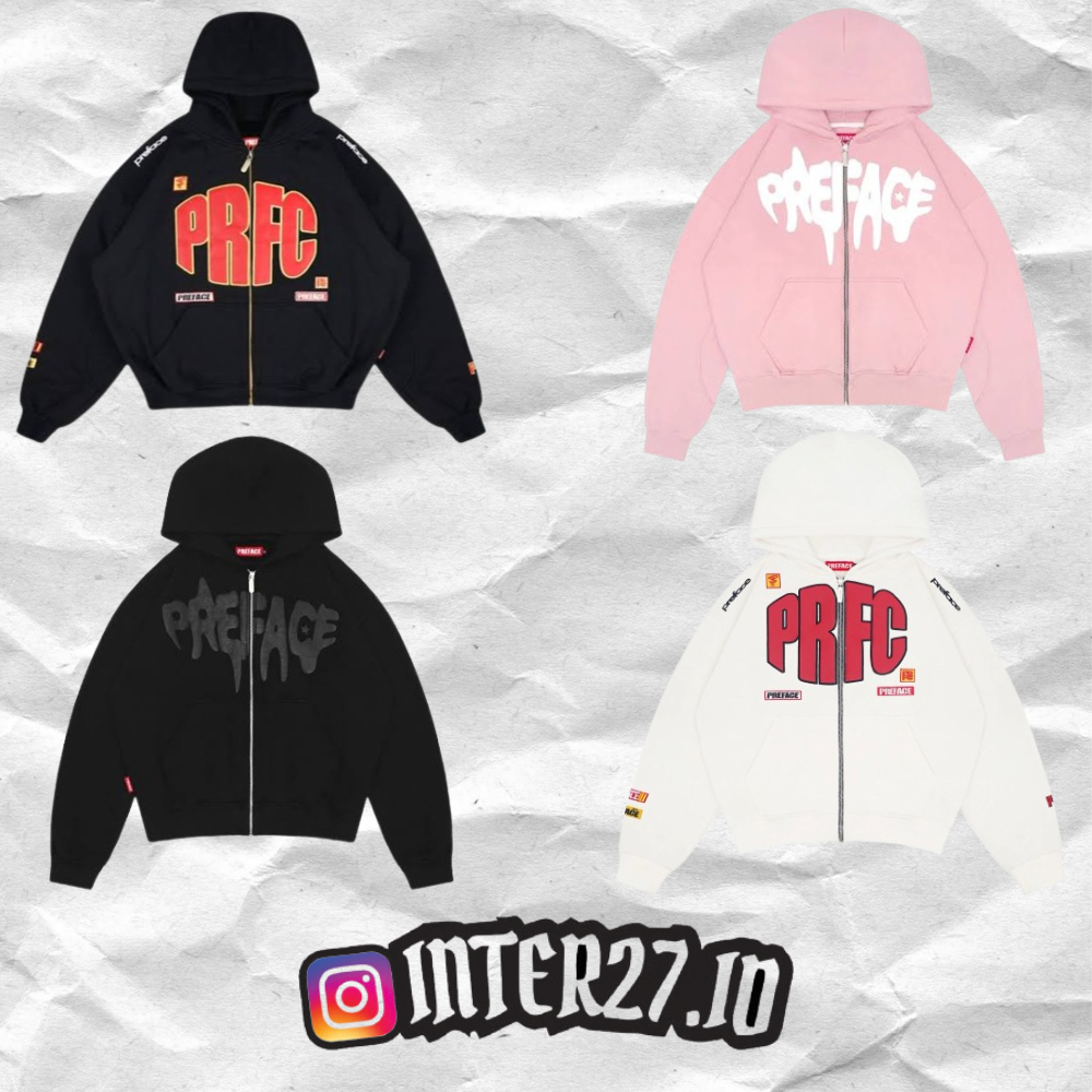 [ORIGINAL 100%] Preface - Hoodie Jacket Zipper