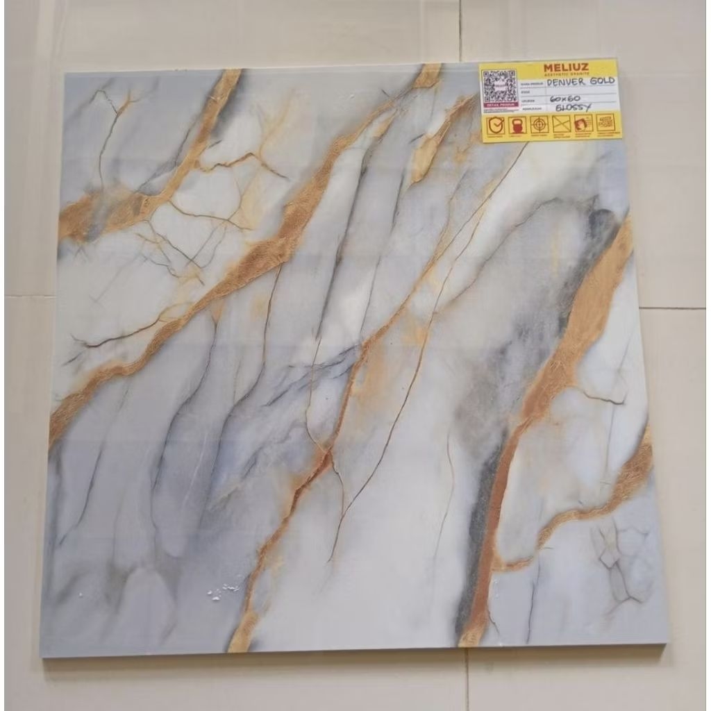 Granit Lantai 60x60 Denver Gold
