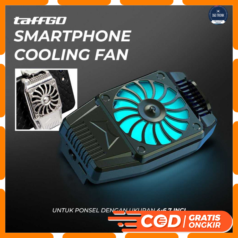 FAN COOLER HP GAMING HEAT SINK 5000RPM 5V KIPAS PENDINGIN SMARTPHONE RADIATOR MOBILE COOLER H-15