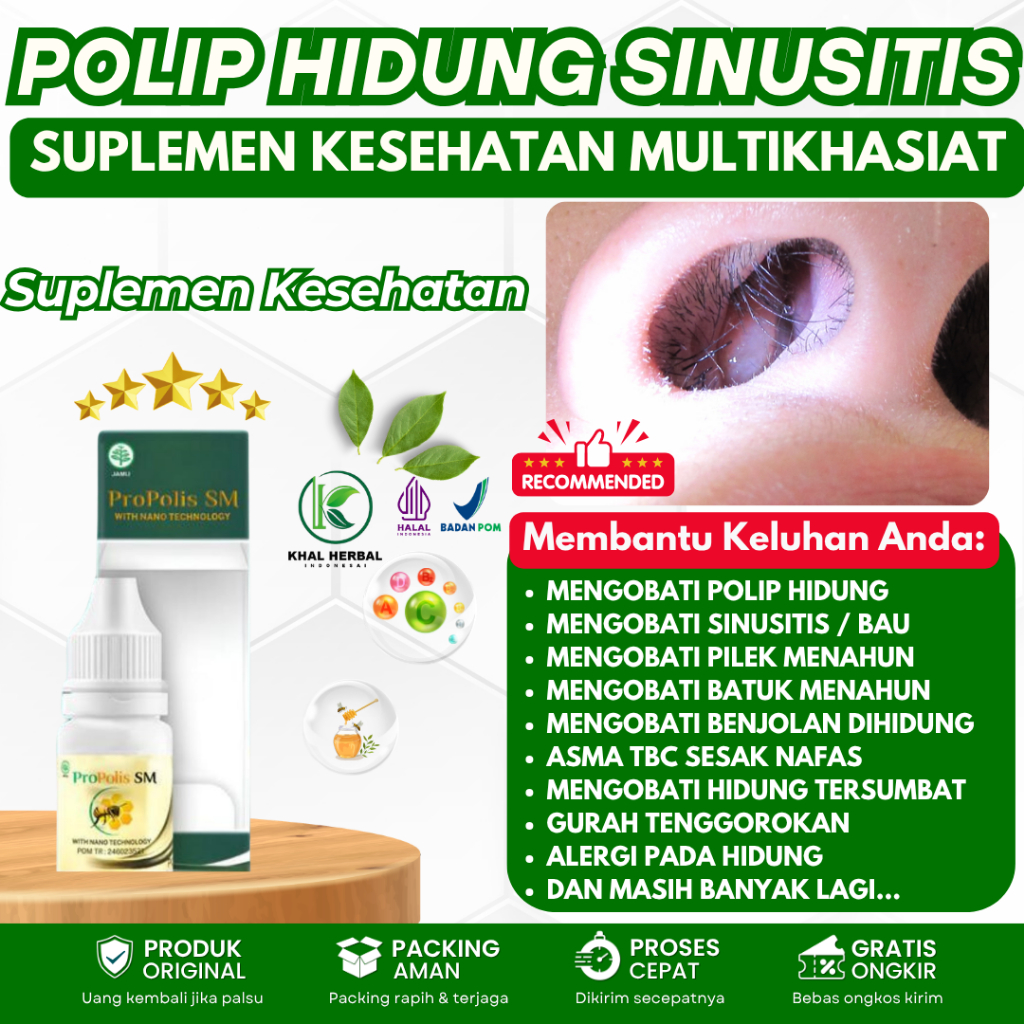 Obat Sinusitis Akut & kronis, Obat Pilek Menahun, Lendir Bau Busuk, Sinusitis Hidung, Pilek Sinusiti