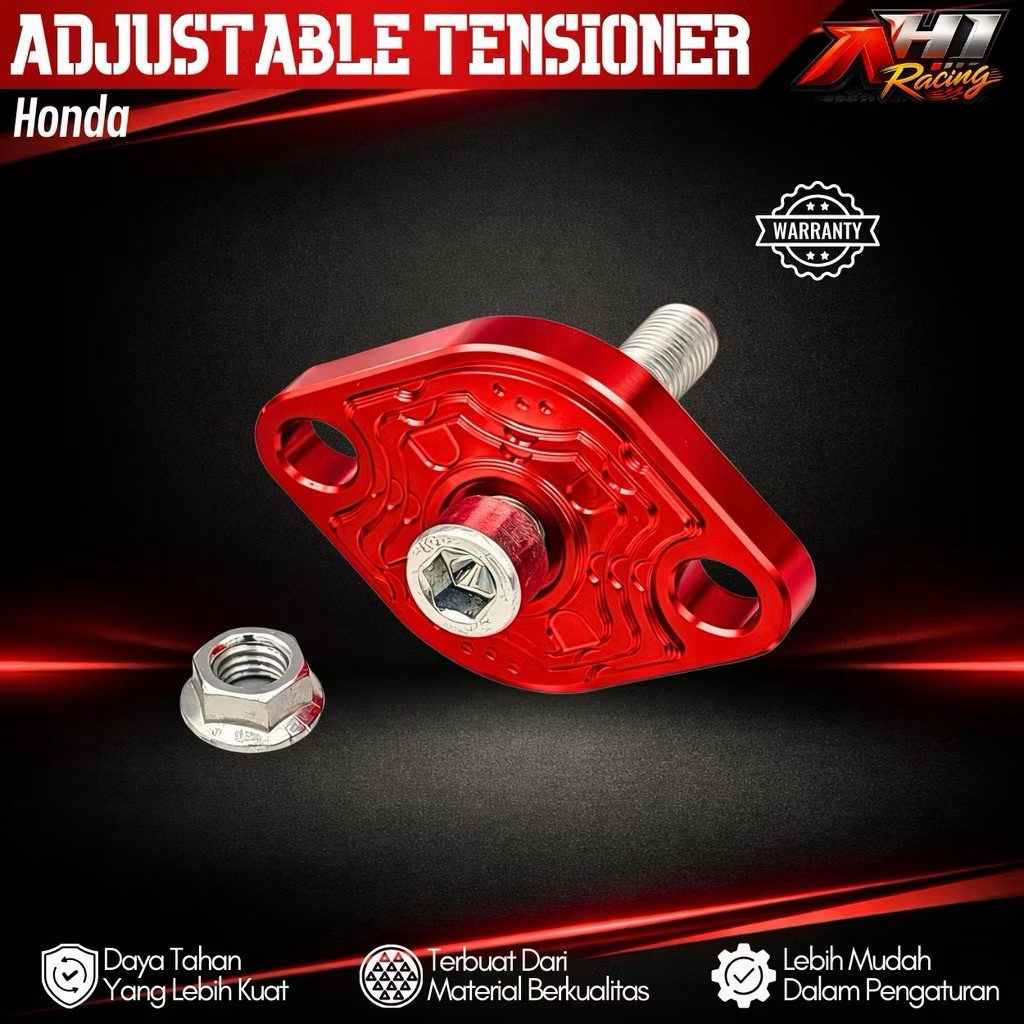 Tensioner Setelan Rantai Keteng AH1 Racing CNC Vario 110 125 150 Beat Scoopy Genio PCX stelan tenion