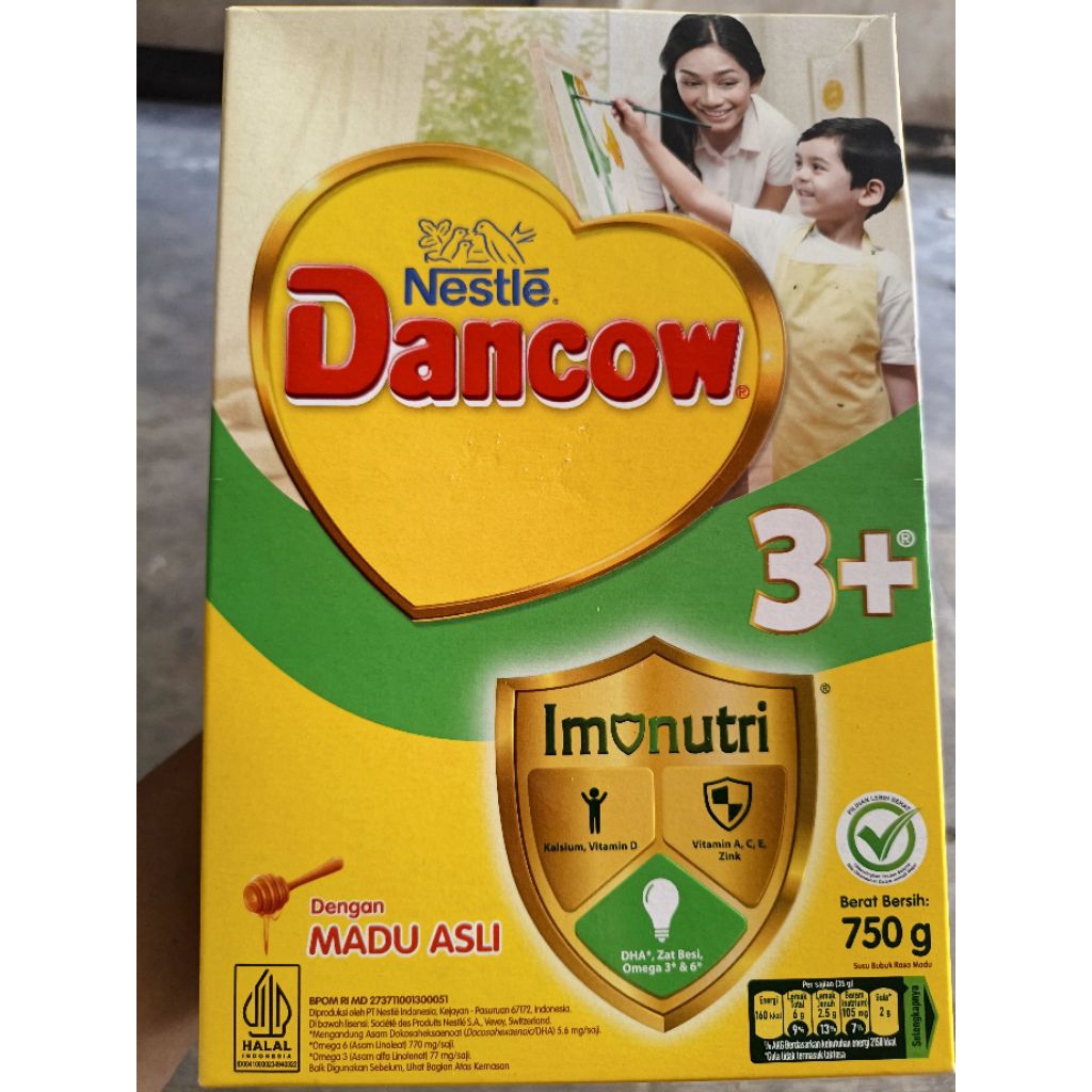 DANCOW  750g - Susu Pertumbuhan untuk Anak 3-5 Tahun