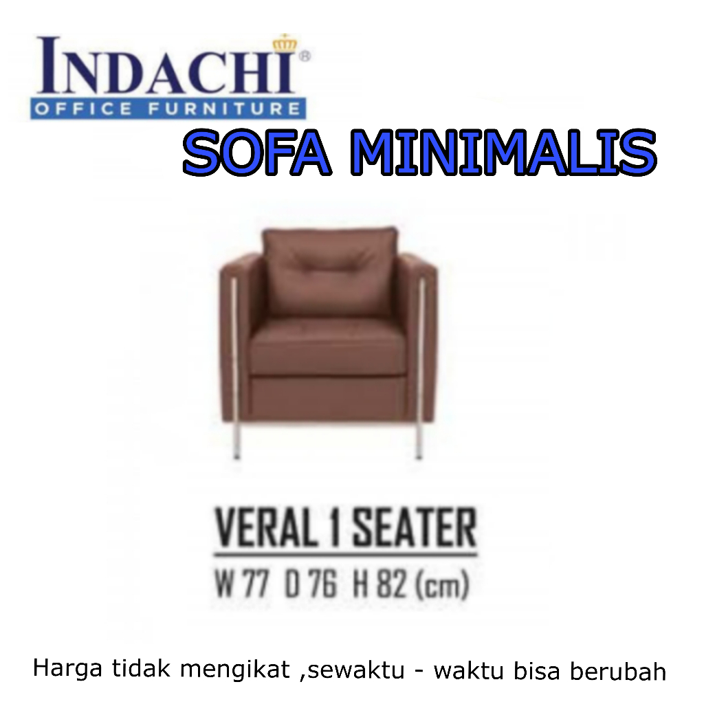 SOFA MINIMALIS INDACHI VERAL SOFA RUANGAN TAMU SOFA SANTAI
