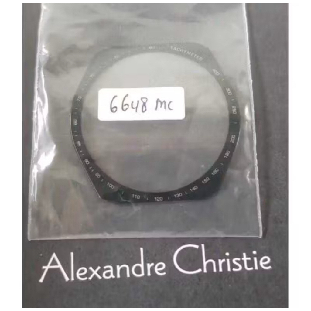 Kaca Jam Tangan Alexandre Christie 6648MC Original