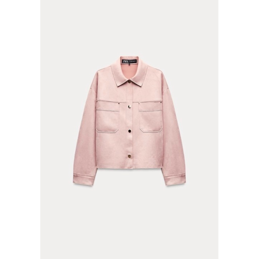 ZARA SUEDE PINK