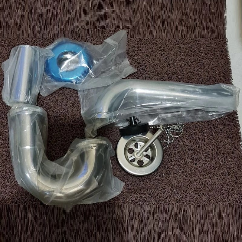 ONDA PT 90 Sifon Pipa Wastafel Exclusive - Pembuangan Air Wastafel Kuningan Chrome / Siphon Onda Asl
