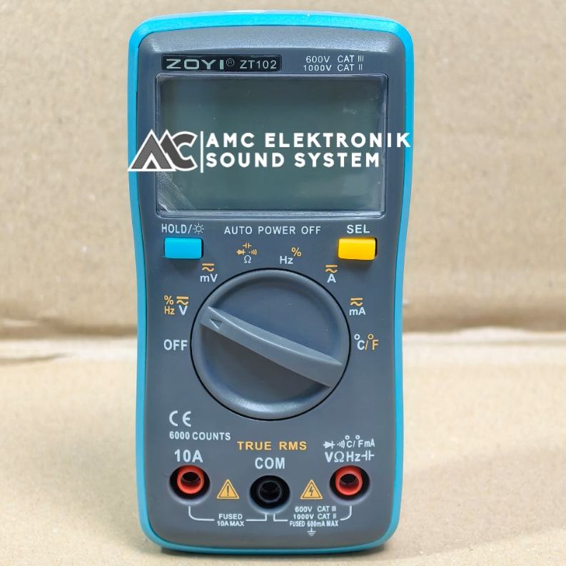 MULTITESTER ZOYI ZT-102A ORIGINAL