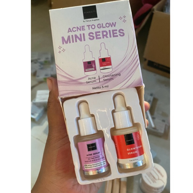 SERUM SCARLETT MINI SERIES ACNE TO GLOW