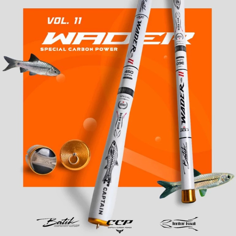 JORAN TEGEK CAPTAIN WADER V2 CARBON BATIK | JORAN PANCING