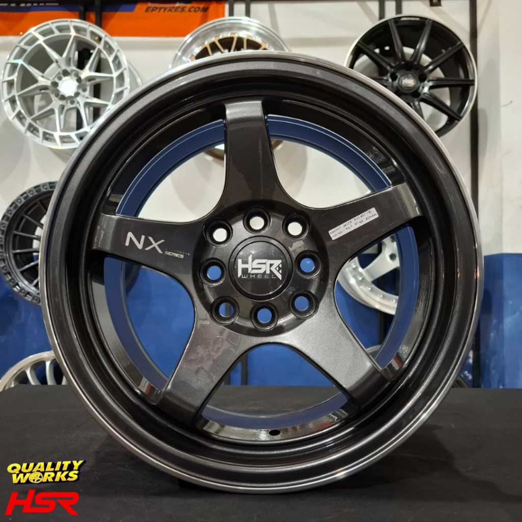 VELG MOBIL SIGRA MOBILIO DATSUN RING 15 LEBAR 6,5/7,5 VELG RACING HSR KAILOLO