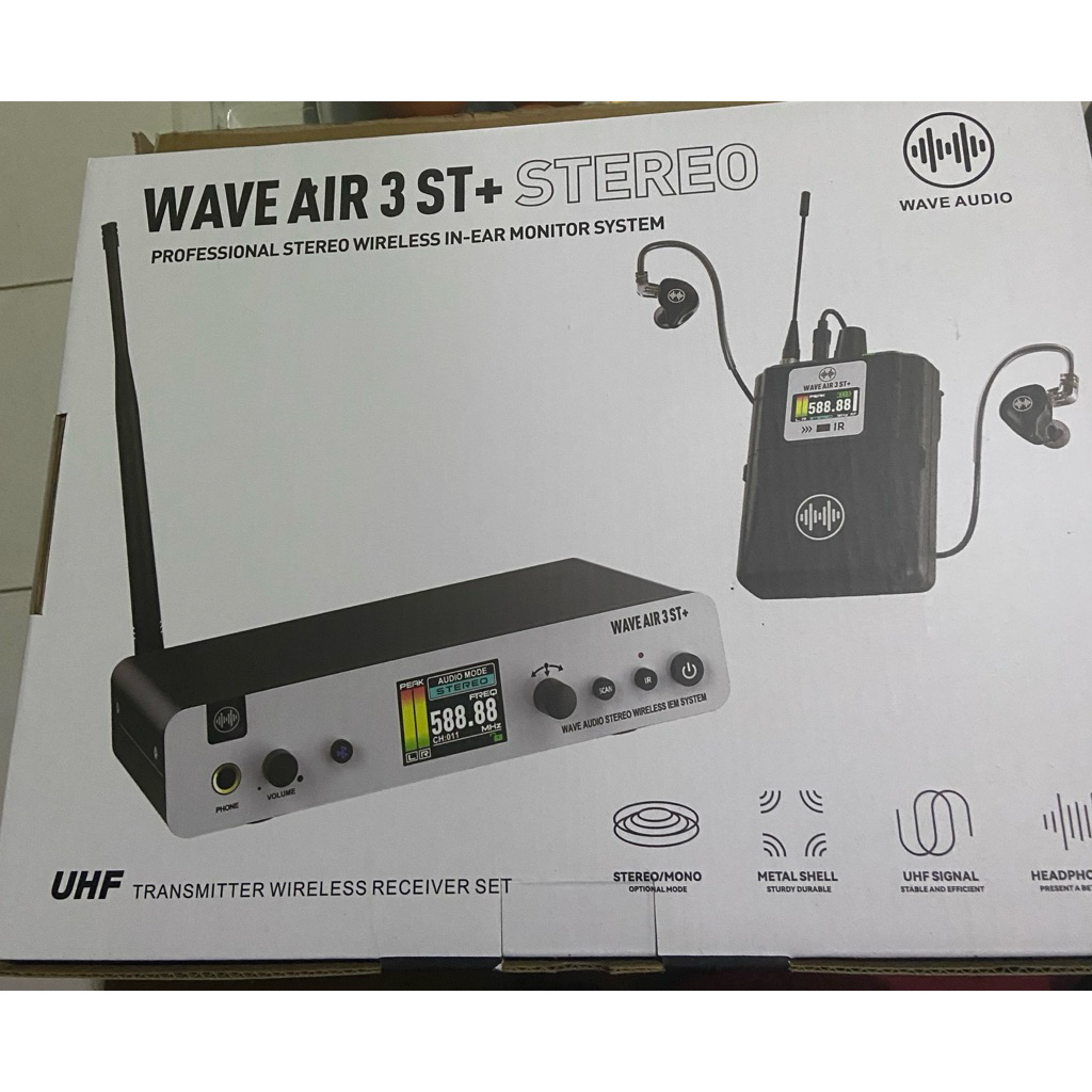 IEM Personal Monitor WAVE Air 3 ST+