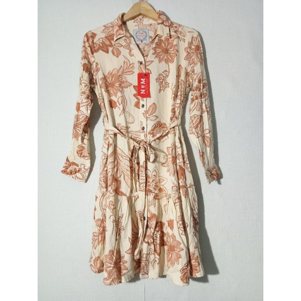 Novel Mice - Dress / Tunik Rayon Bunga Size S