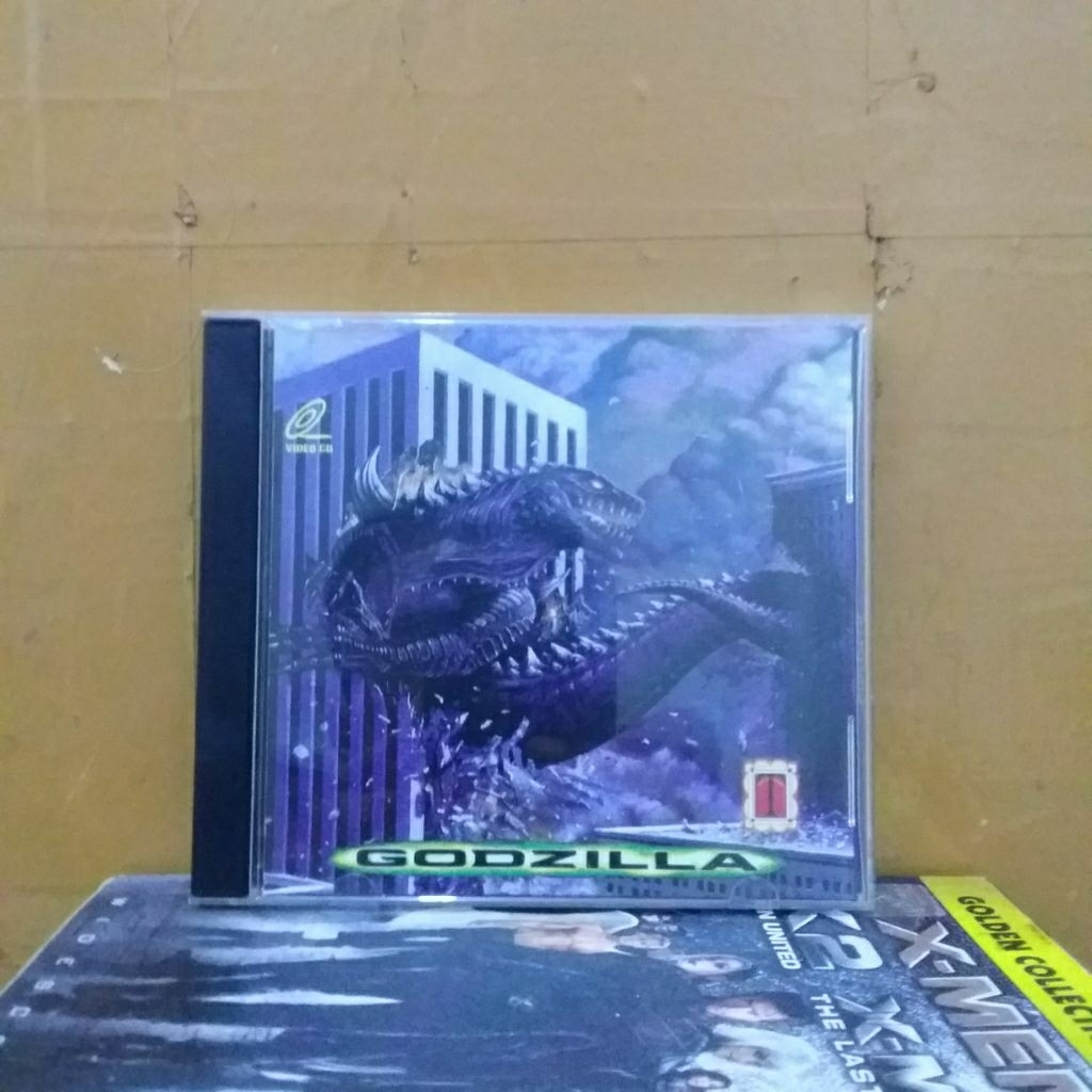 VCD ORIGINAL FILM GODZILLA ISI 2 DISC