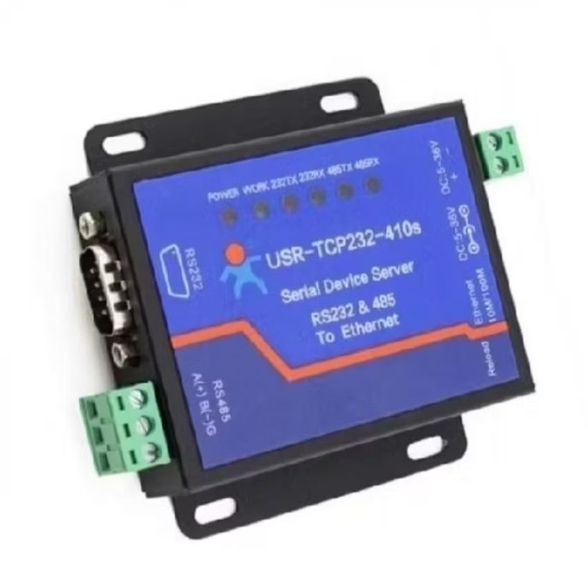 USR-TCP232-410S RS232 / RS485 Serial to Ethernet Adapter/IP Device Server Ethernet Converter Support