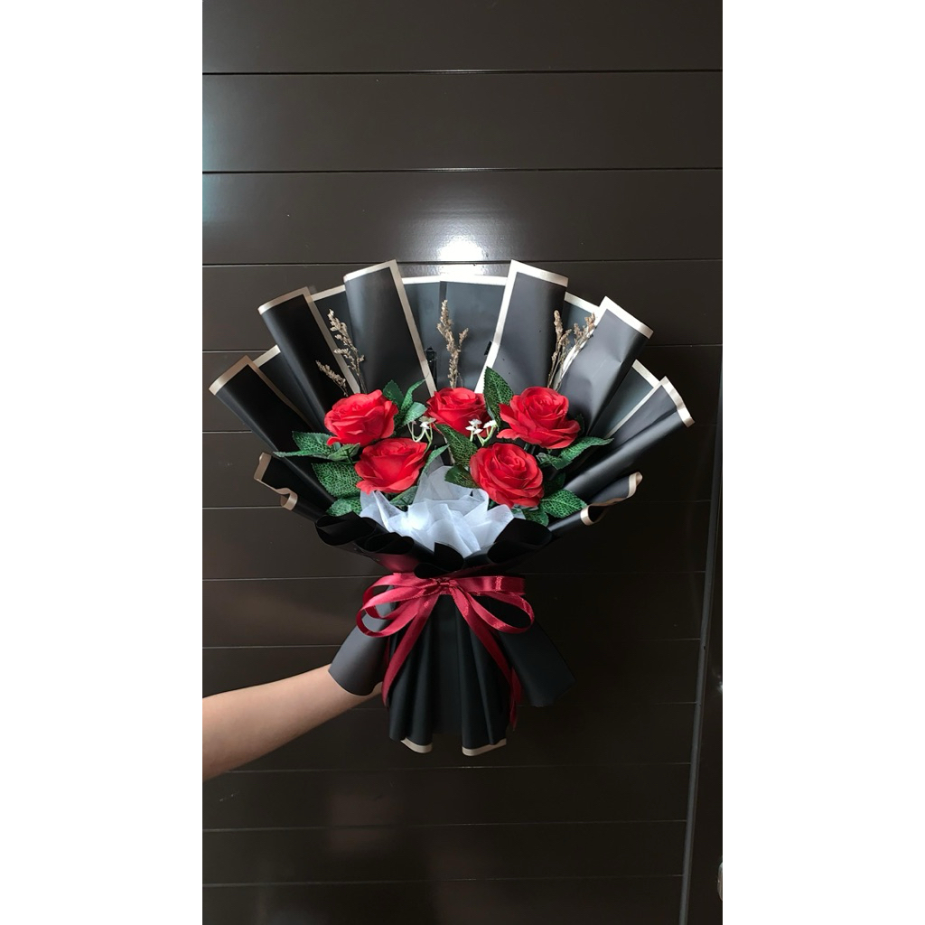 Bucket bunga cantik, bucket wisuda, buket ulang tahun