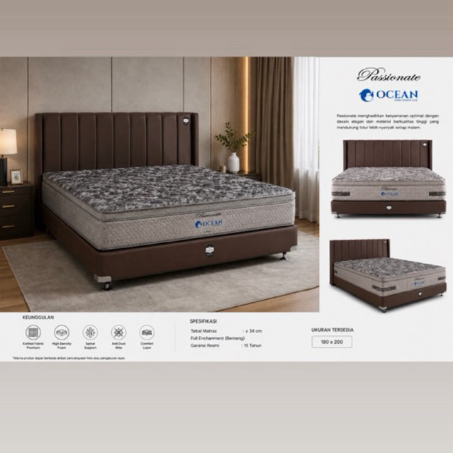 SpringBed Ocean Passionate 180 x 200