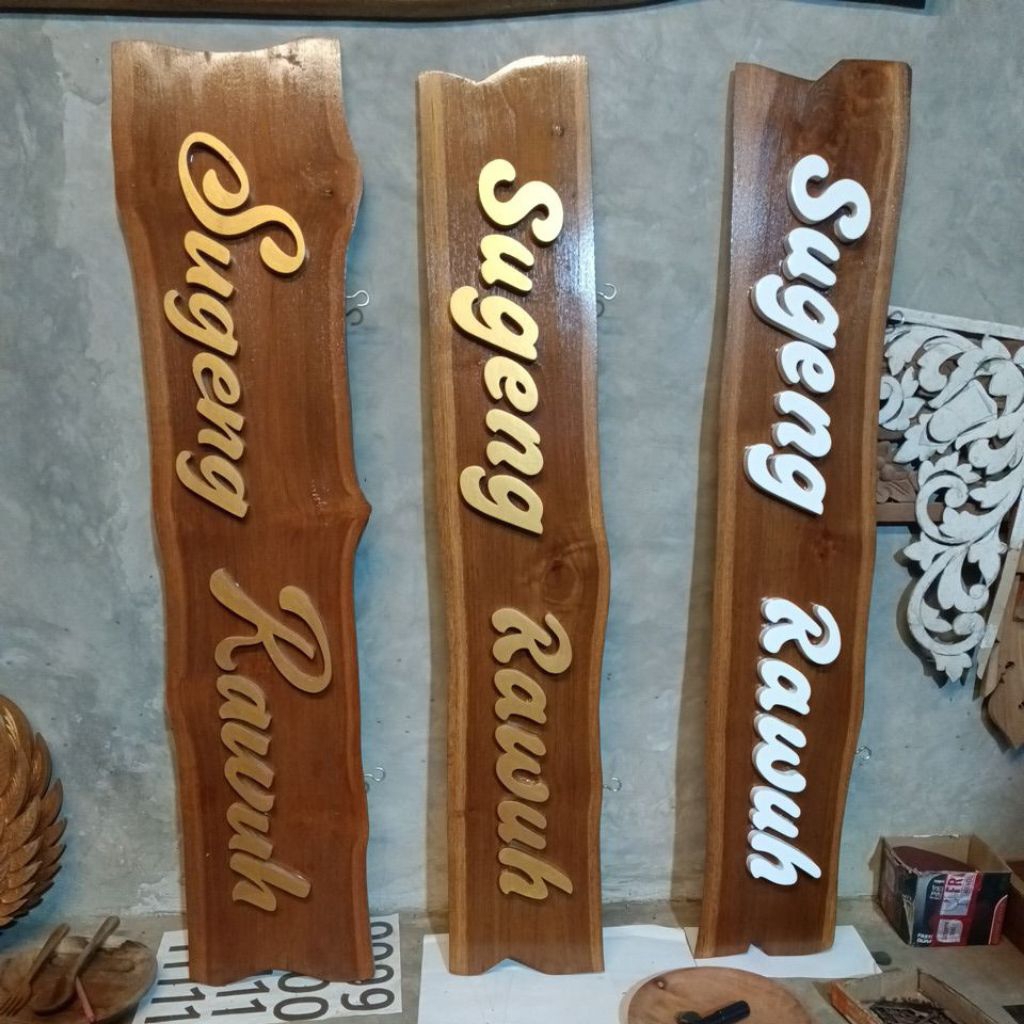 Papan Nama SUGENG RAWUH