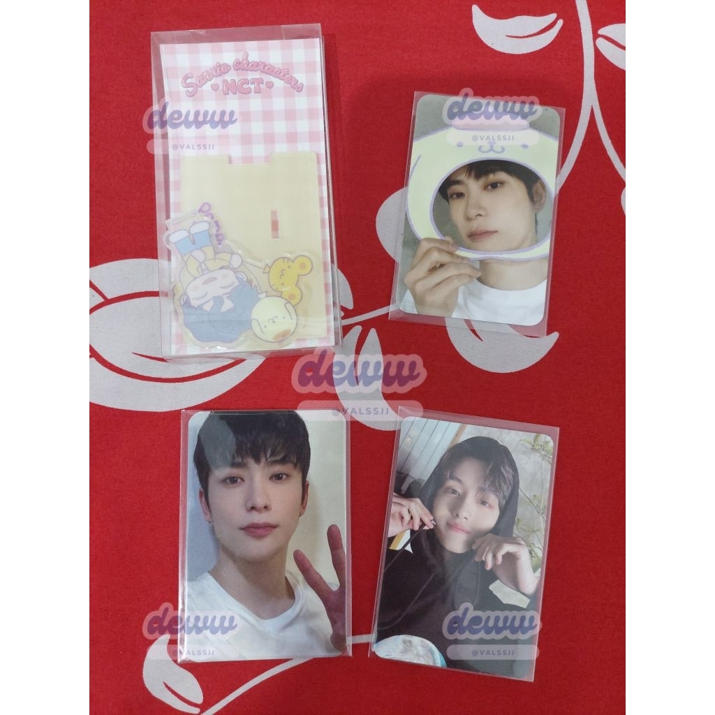 Photocard Official NCT Jaehyun Antique Hand Mirror Jehyun Acrylic Stand Sanrio Winwin ar ticket SMCU