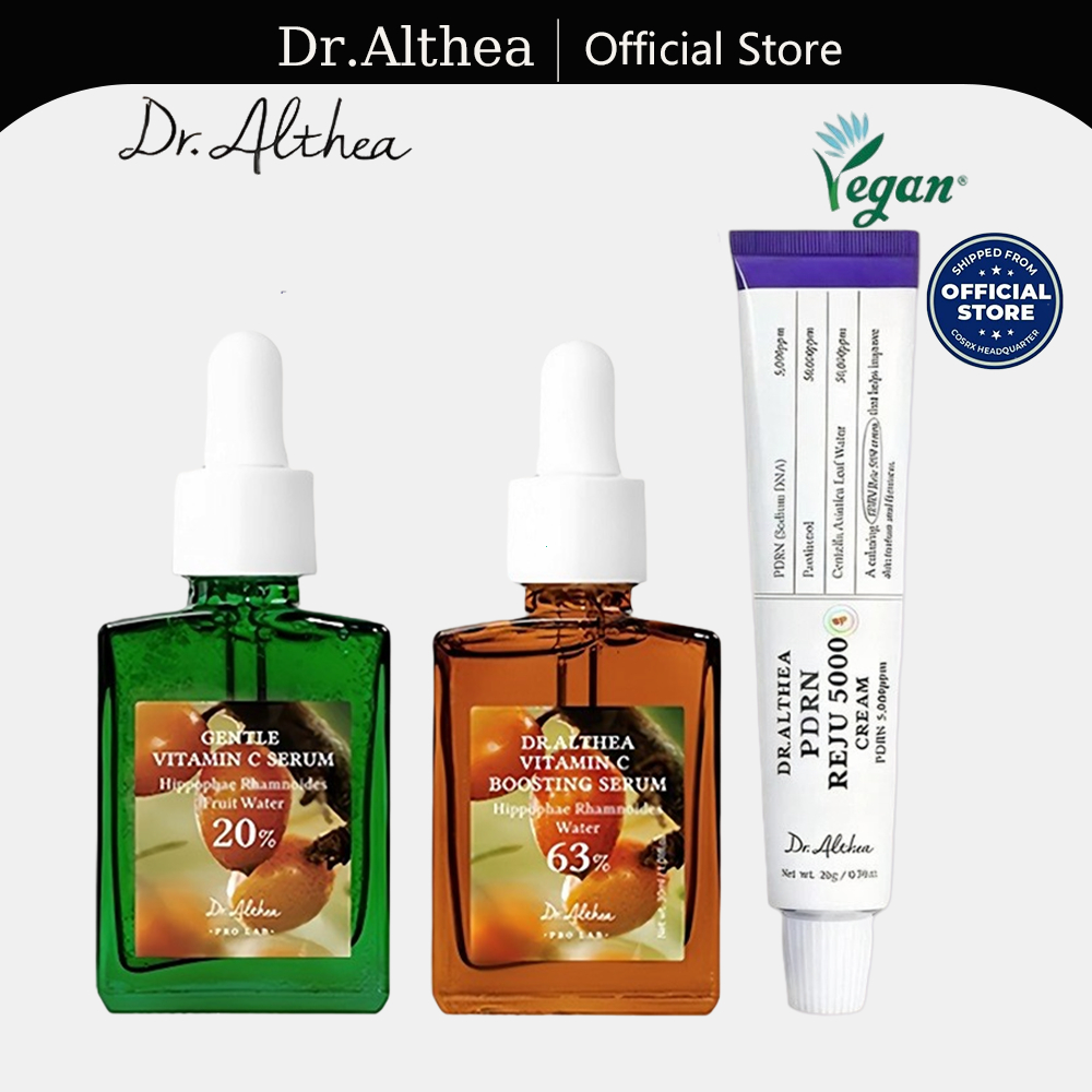 Dr.AIthea Vitamin C Boosting Serum RENEWED-30ml+Dr.Althea Gentle Vitamin C Serum - 30ml+Dr.Althea PD