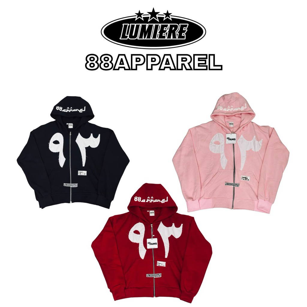 88APPAREL - ZIP ARABIC V2