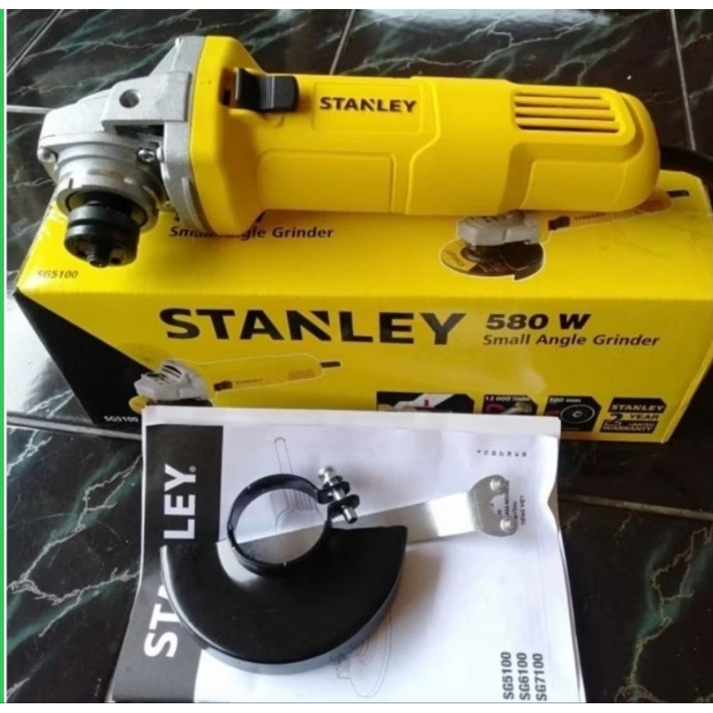 gerinda stanley 4"sg5100 angler grinder slim