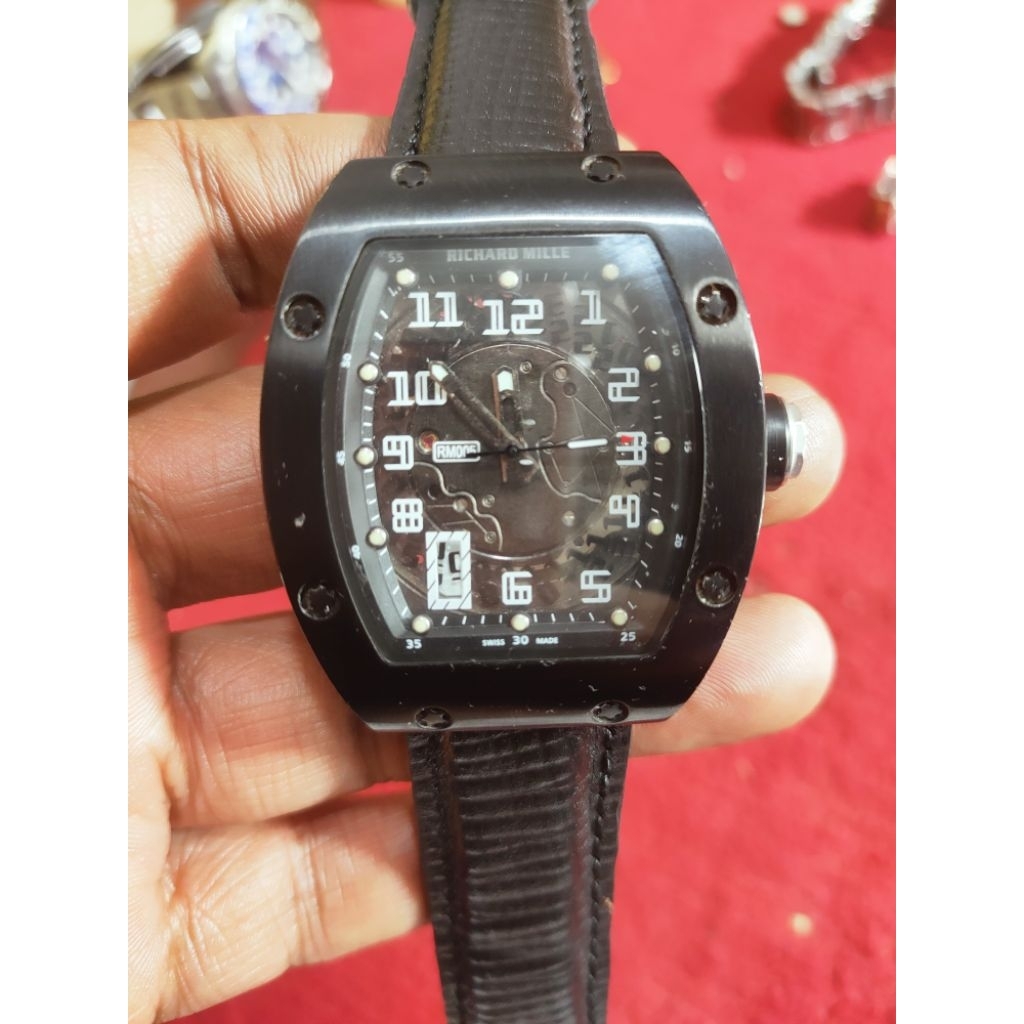 Jam tangan RM automatic black