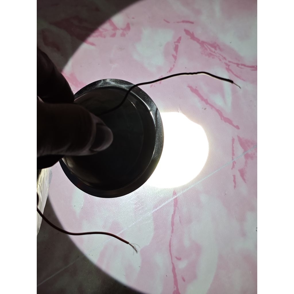 Led reflektor senter kepala copotan luby 10watt (putih)