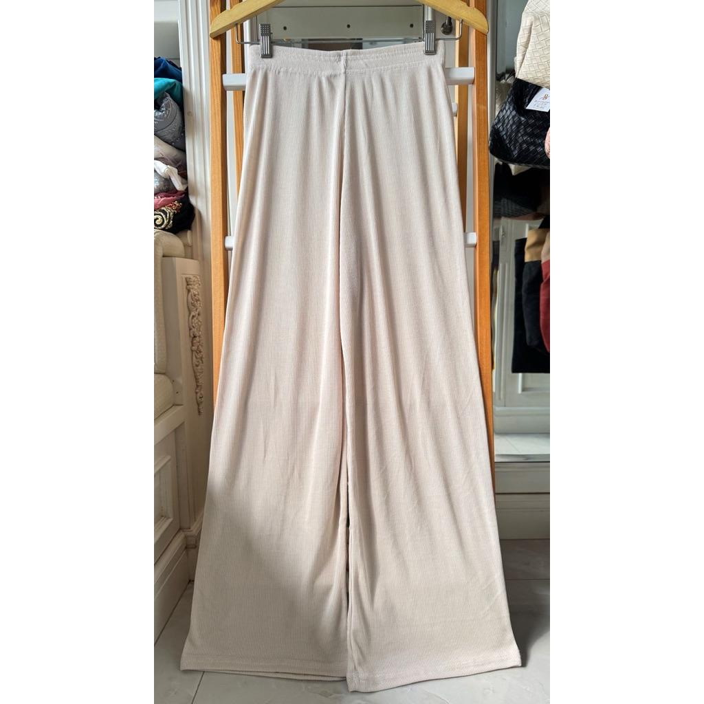 Celana Kulot Bahan Knit