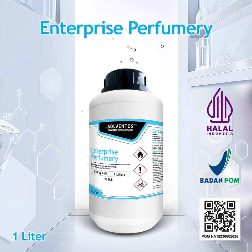 Solventos Enterprise Perfumery Pelarut Parfum untuk Mempertahankan Warna & Aroma Parfum