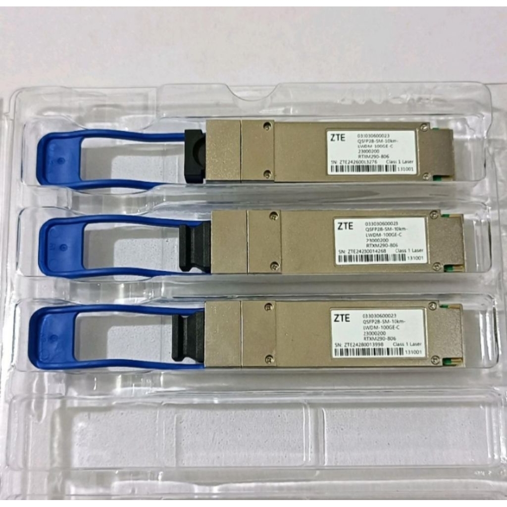 ZTE QSFP 100G 1310NM 10KM SMF QSFP28