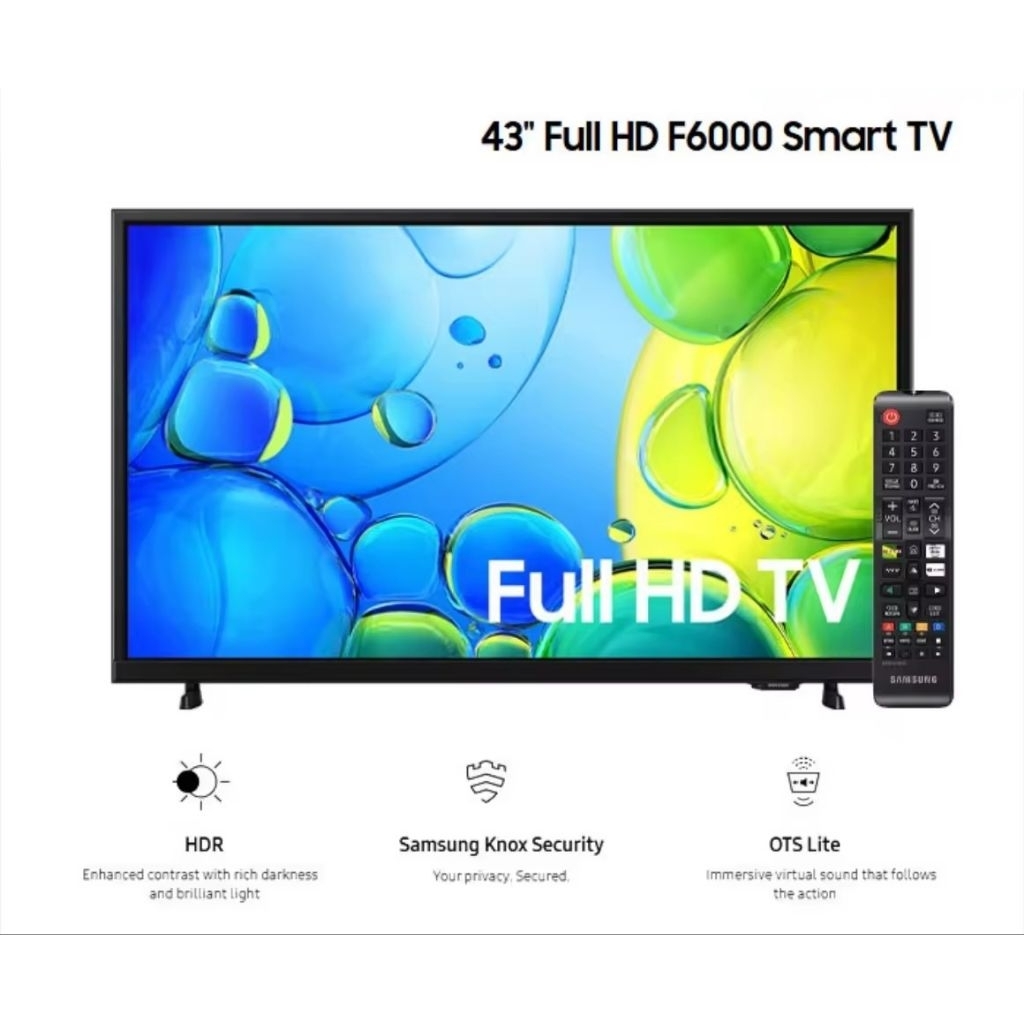 Samsung Smart TV Full HD 43 Inch - 43F6000