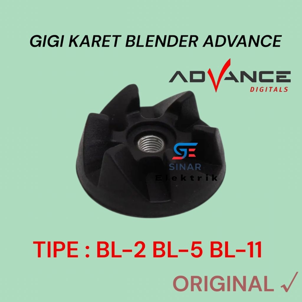 Gear Gigi Karet Untuk Blender Advance BL-2 BL-5 BL-11 | GIGI Karet HIGH QUALITY