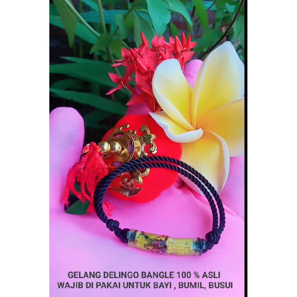 VIRAL Gelang Delingo Bangle Gelang Dlingu bengle bahan asli 100%
