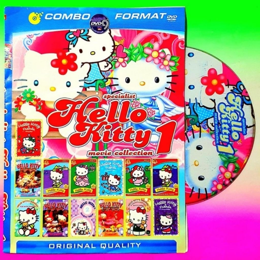 KASET Film Kartun Hello Kity lengkap kaset FILM anak kartun HELLO KITTY BARU-FILM anak perempuan
