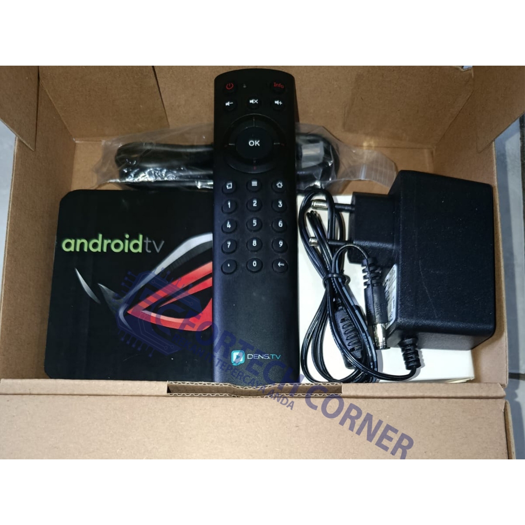 STB Android TV Box - Dens V2.Y - OS9 - Ram 1GB - Siap Pakai