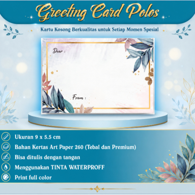 Greeting Card Engagement - Gift Card - Engagement - Kartu Ucapan Pernikahan - Gift Card Engagement -
