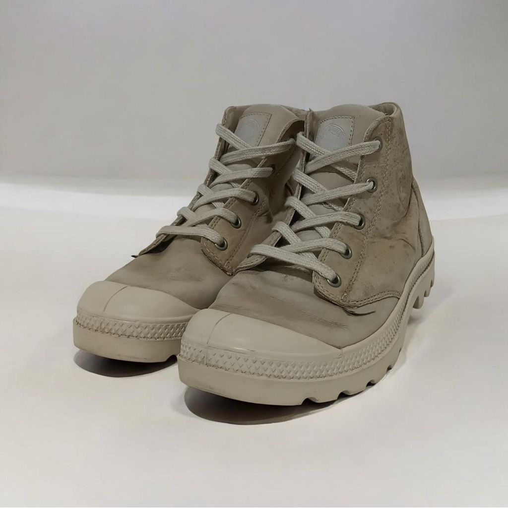 Palladium Pampa Beige Hi Wax Boots original