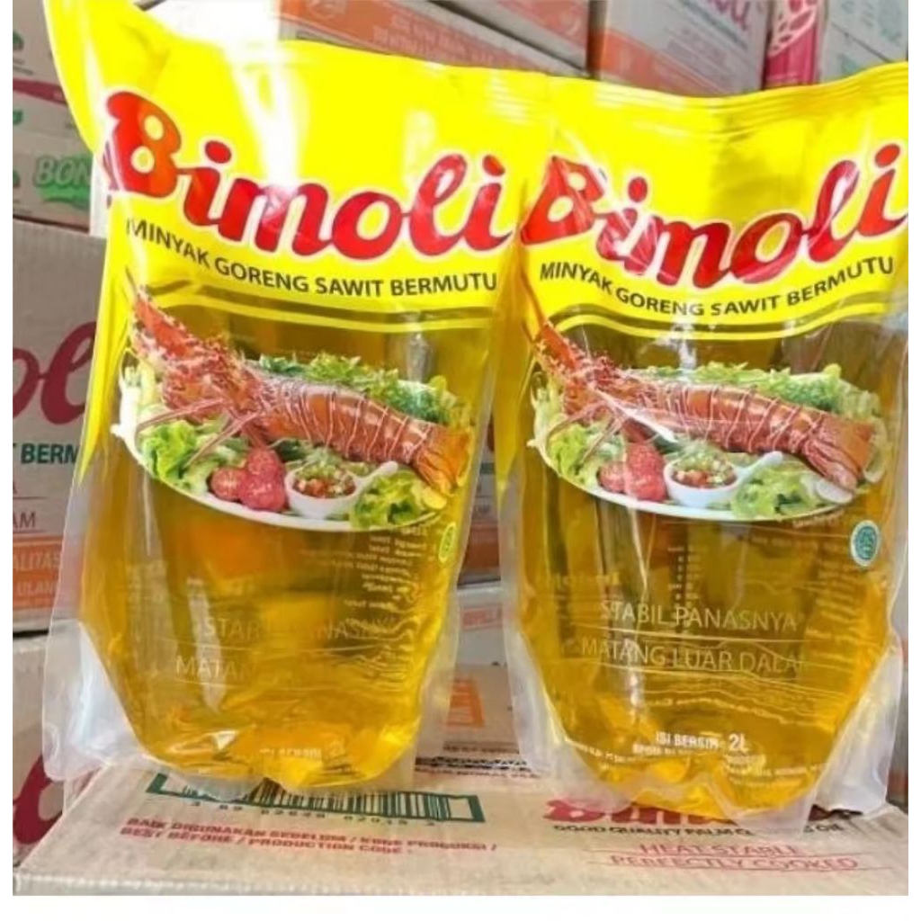 PROMO MINYAK GORENG BIMOLI  2  Liter .kemasan pouch