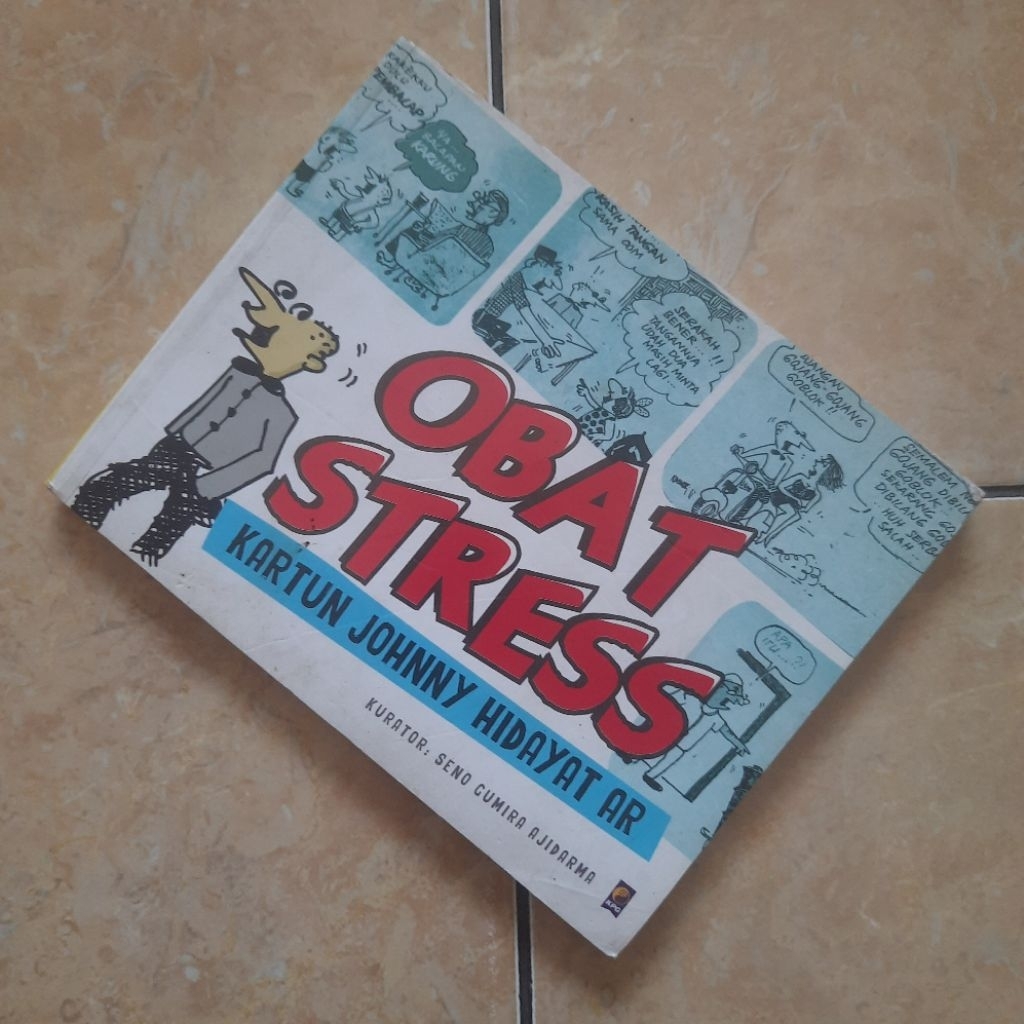 Komik Obat Stress Kartun Johny Hidayat AR Original