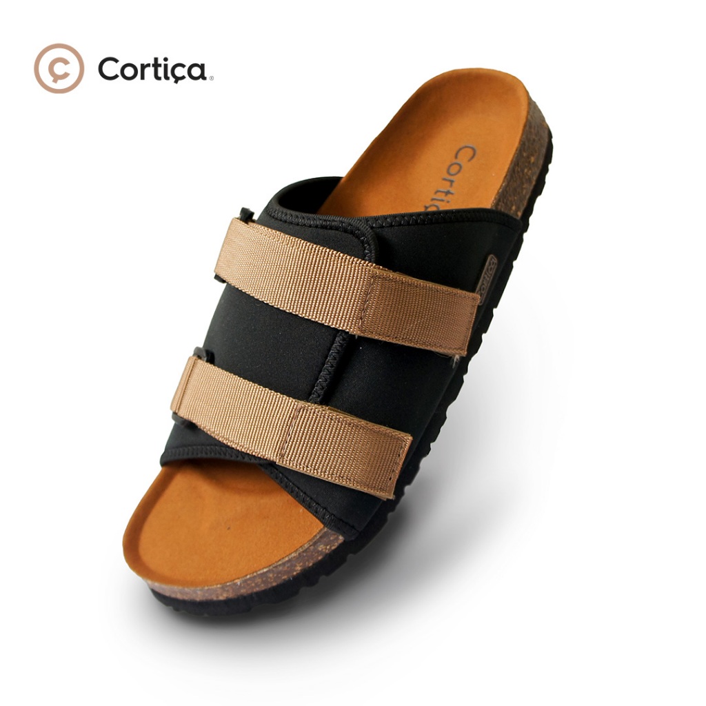 CORTICA- UVEA | SANDAL PRIA NYAMAN PROMO | Sandal Footbed Pria  | Arch Support Sandal