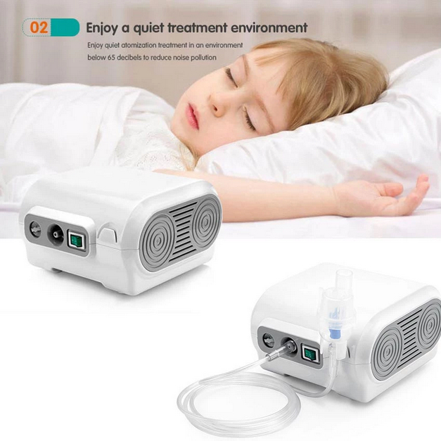 Nebulizer OMRON Mesin Inhalasi Uap Dewasa & Anak Original Resmi