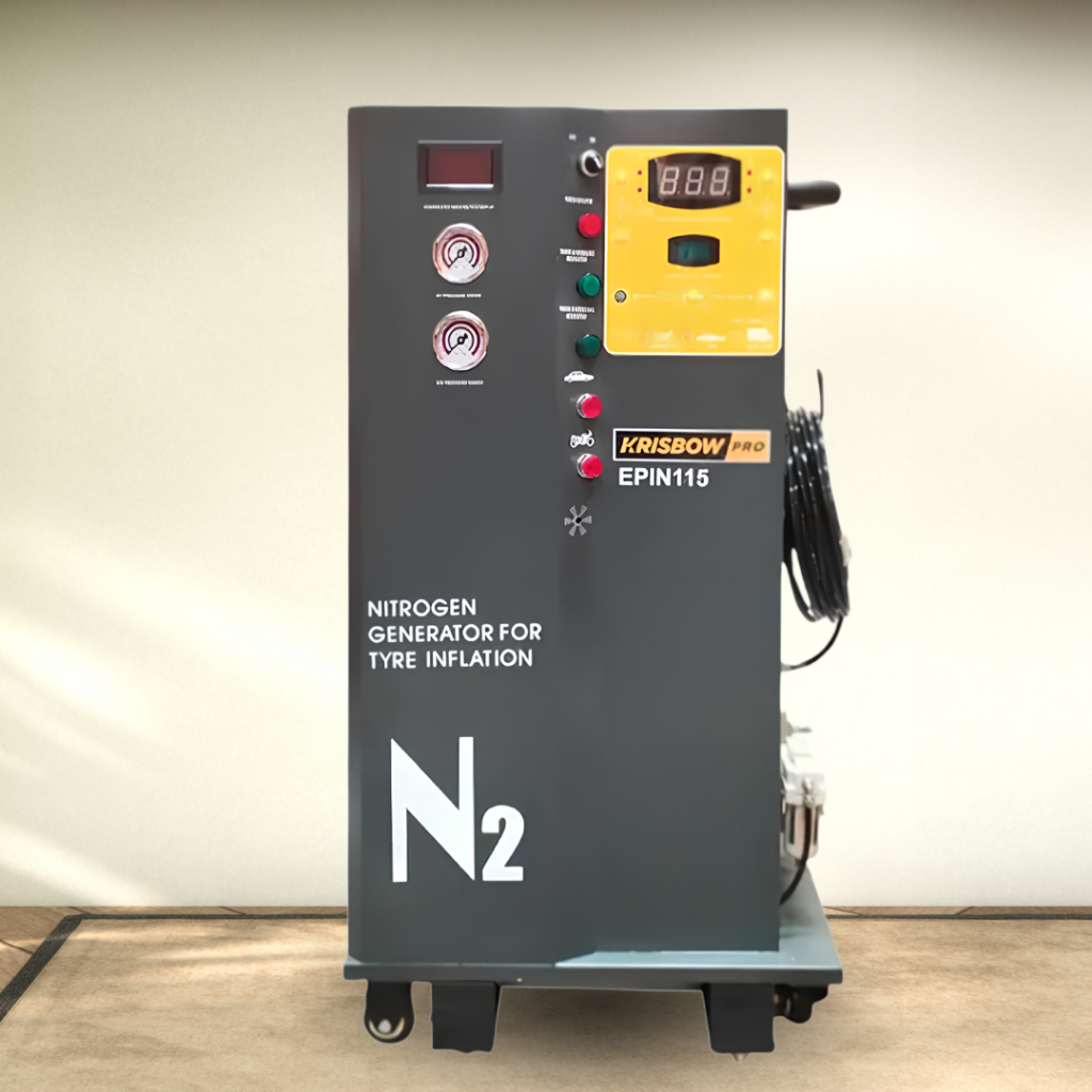 Mesin Generator Nitrogen 85-115Psi Teknologi Nitrogen Tampilan Digital LED Filter Oli/Air otomatis -