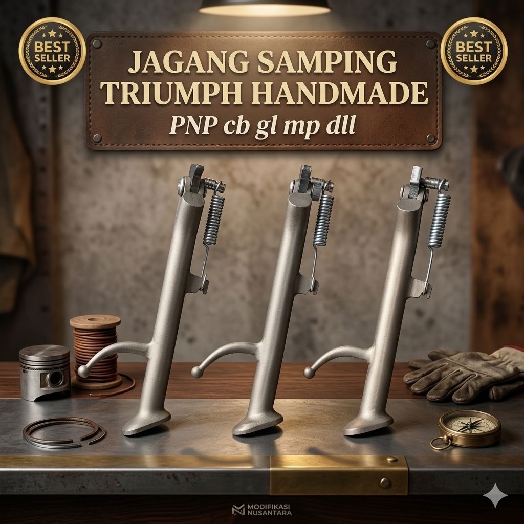 JAGANG SAMPING TRIUMPH STANDART SAMPING CB GL MEGAPRO TIGER HANDMADE NGANJUK MODEL TRIUMPH JAGANG SA