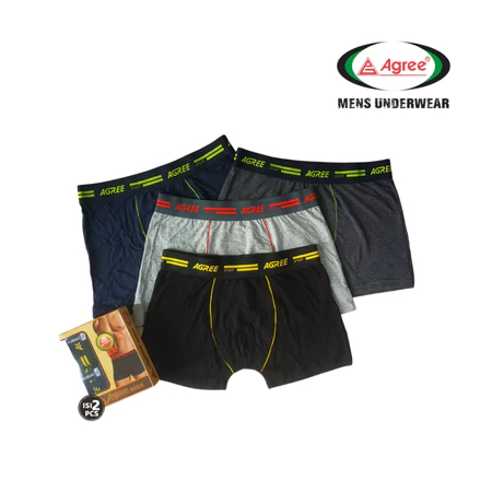 AGREE - Boxer Pria Isi 2 Boxer Pria Premium CD-6606 6603