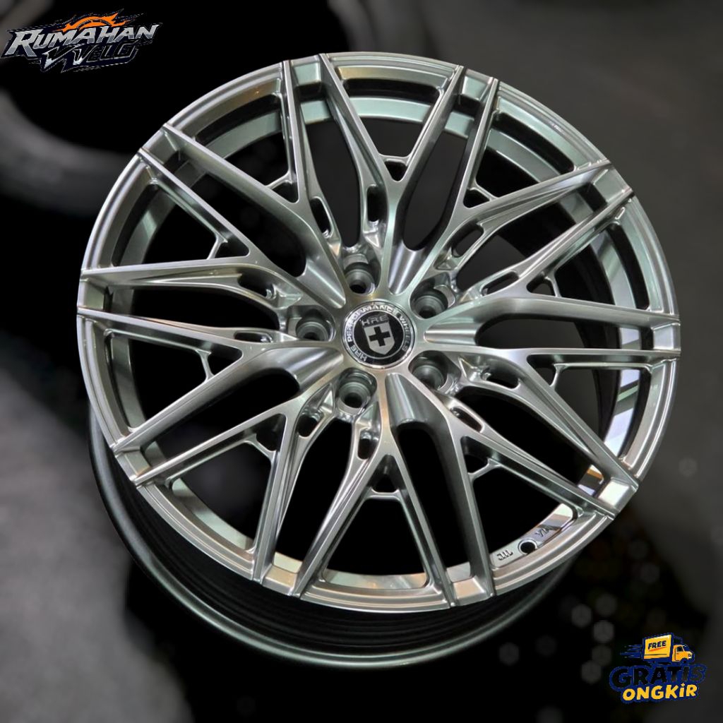 Velg HRE Wheel FF28 R18 Lebar 8 Pcd 5X108 Offset 35 Warna Silver