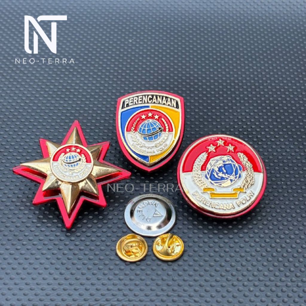 Pin Perencanaan Polri/Brevet Perencanaan Polri/Brivet Perencanaan Polri Full Mika Premium