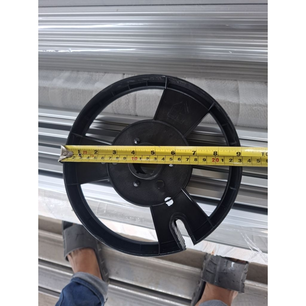 Pulley plastik besar rolling door one shett type A
